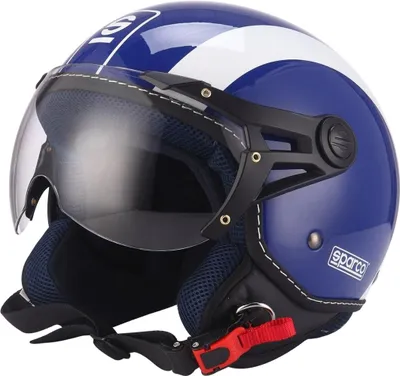 Immagine prodotto di Casco jet SPARCO RIDERS SP501 Casco da moto Casco aperto Blu Bianco XS 08966