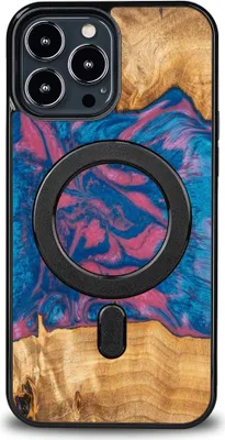 Produktbild von Bewood Einzigartige Hülle für iPhone 13 Pro Max - Neons - Vegas mit MagSafe
