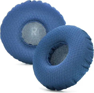 Obrázok produktu pre INF 2 ks Náhradné náušníky pre JBL JR300 T450BT T500BT Tune600, Futbalová sieť Modrá