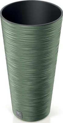 Image de Pot de fleurs Pot de jardin 30 cm rond pour terrasse à jardin maison vert