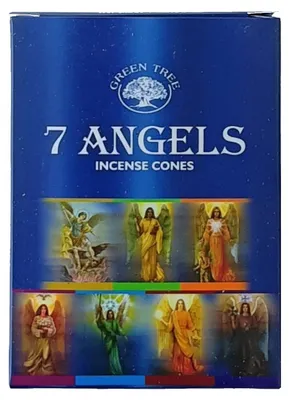 Produktbild von Green Tree Räucherkegel "7 Angels" 10 Stk.