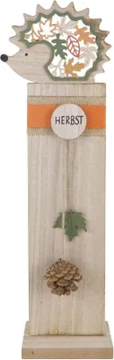 Produktbild von TrendLine Dekoaufsteller Holz Igel 39 x 10 cm natur