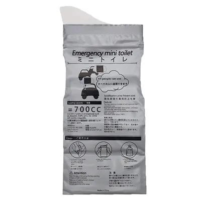 Produktbild von 700 ml Erbrochener Beutel, Einweg-Ergonomie, schnelle Verfestigung, Reisekrankheit, Wasseraufnahme, Auto-Notfall-Urinbeutel, Reisegebrauch