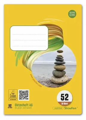 Produktbild von Staufen Oktavheft Style 32 Blatt 80g/m² DIN A6 – Lineatur 52