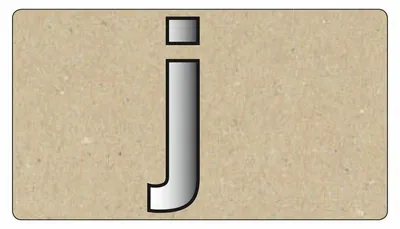 Obrázek produktu pro Spiegelornamente Kleinbuchstabe J