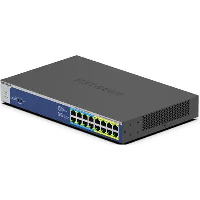 A product shot of a network switch.