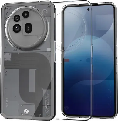 Image de Etui en silicone SPACECASE Clear Case pour Nothing Phone 3a Pro Transparent