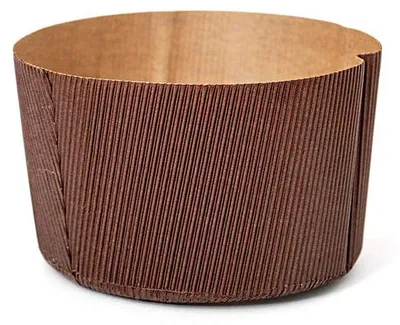 Zdjęcie produktu dla Decora 0320162, Forma do brioszek, Okrągły, 500 g, 200 °C, Brązowy, Papier
