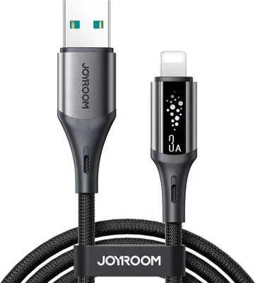 Image de Joyroom S-A60 Fast Charging Cable Usb-A To Lightning 3A - 1.2 M, Black