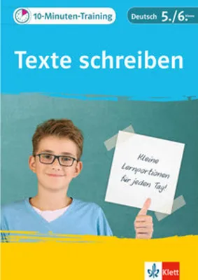 Produktbild von 10-Minuten-Training Texte schreiben. Deutsch 5./6. Klasse
