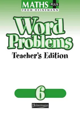 Obrázek produktu pro Maths Plus Word Problems 6: Teacher's Book
