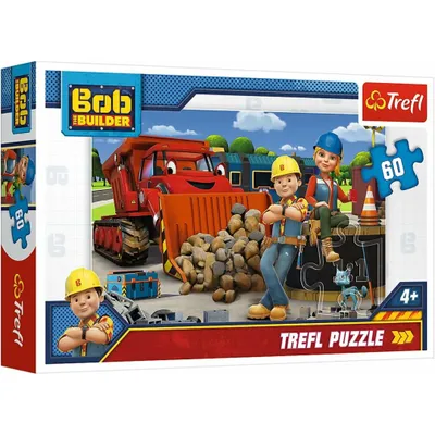 Obrázok produktu pre Trefl Puzzle Bob a Wendy/Bob staviteľ 60 dielikov 33x22 cm