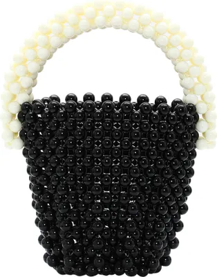 Immagine prodotto di Borsa da donna Koosh - nero bianco lana