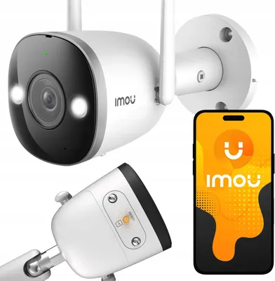 Zdjęcie produktu dla Imou Ipc-F42Fep-D Kamera Wifi 4Mpx Z Detekcją Ruchu I Połączeniem Audio Ip67