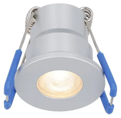 Image de HOFTRONIC - Spot LED encastrable Milano 3W 200lm 2700K IP65 Gris Dimmable