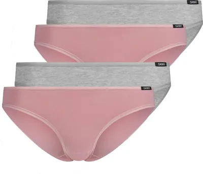 Produktbild von 4er Pack SKINY Damen Rio Slips Bikini Briefs Every Day In Baumwolle Advantage