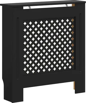 Obrázok produktu pre vidaXL MDF kryt radiátora čierny 78 cm