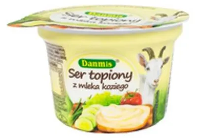 Zdjęcie produktu dla Ser topiony z mleka koziego 100g Danmis