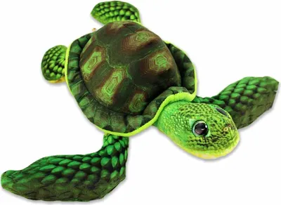 Produktbild von Grüne Plüsch Schildkröte - ca. 28 cm