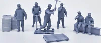 Zdjęcie produktu dla 3D Set Workers - Mj 1:43