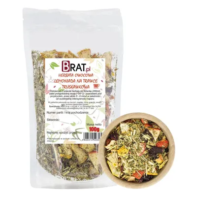 Obrázok produktu pre Ovocný čaj - Jahodová limonáda 100g Brat.pl
