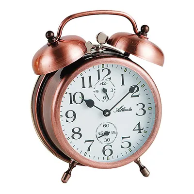 TFA Funk-Wecker 'Nostalgie' Doppelglocke,