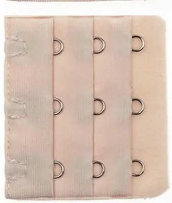 Produktbild von CHPN – Verlängerter BH – BH-Verlängerung – Verlängertes BH-Band – Beige – 3 Haken – Elastisch – Universal – BH – BH-Zubehör – Zu enger BH – 1 Stück
