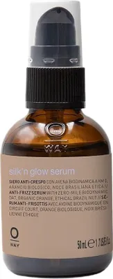 Zdjęcie produktu dla Oway Silk'N Glow Serum Aksamitne serum do włosów, 50 ml