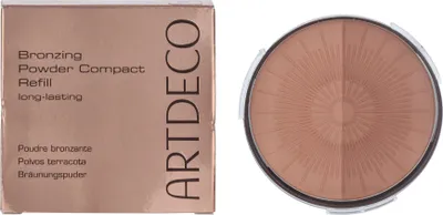 Produktbild von ARTDECO Bronzing Powder Compact Refill, 8 g, Gepresstes Puder, Jeder Hauttyp, Terracotta, Bronze, TALC, MICA, NYLON-12, ZEA MAYS (CORN) STARCH, DIMETHICONE, ZINC STEARATE, OCTYLDODECYL STEAROYL...