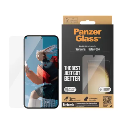Image de PanzerGlass ® Screen Protector Samsung Galaxy S24 | Ultra-Wide Fit w. EasyAligner