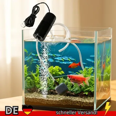 Produktbild von Sauerstoffpumpe Leise Mini USB Aquarium Belüfter