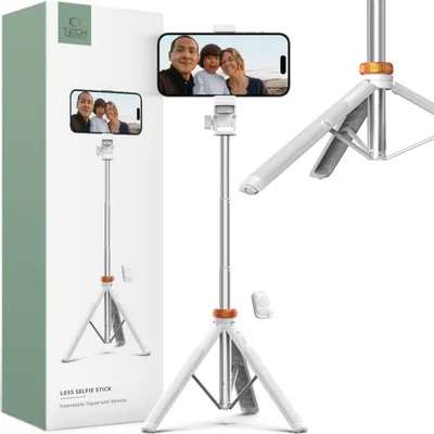 Image de Tech-Protect Selfie Stick Tripod L03S, white