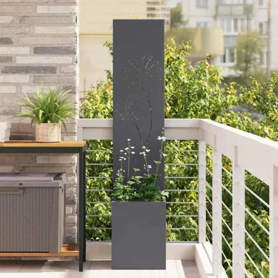 Obrázek produktu pro Maison Exclusive – zahradní zástěna, antracitová, 32 x 150 cm