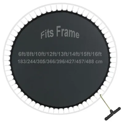 Productafbeelding van Zware Trampolinemat voor Ronde Trampolines Ø183-488cm