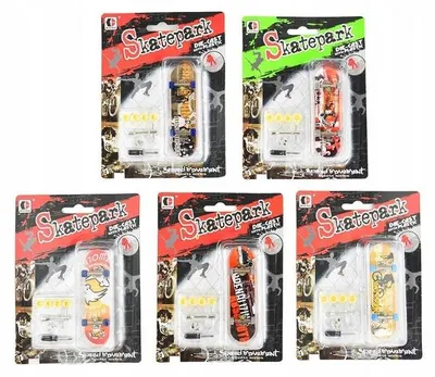 Produktbild von Finger-Skateboard-Arcade-Spiel 9 cm - verschiedene Designs