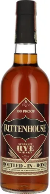 Produktbild von Rittenhouse Straight Rye Whisky Bottled in Bond 100 Proof | 50 % vol | 0,7 l
