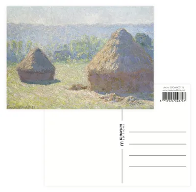 Imagen del producto de Tienda online del museo: postal, Claude Monet, Hooibergen