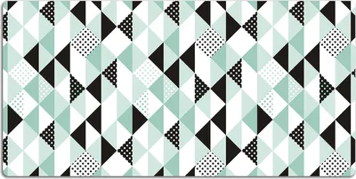 Produktbild von Schreibtischmatte Tischunterlage 100x50 cm Mauspad - Geometrisches Muster