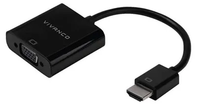 Produktbild von VIVanco™HDMI-Stecker auf VGA-Buchse-Adapter