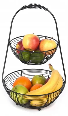 Produktbild von Tadar Obstkorb Metall zweistöckig praktisch