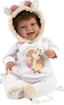Productafbeelding van Llorens Tala, knuffelpop voor baby's, met fopspeen. Geschikt voor baby-pop van 44 cm. Één maat