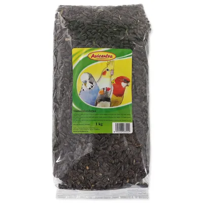 Produktbild von Avicentra Schwarze Sonnenblumenkerne 1 kg