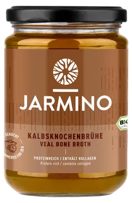 Zdjęcie produktu dla bulion wołowy z kości, 350 ml - zestaw 6 sztuk, produkt marki Jarmino