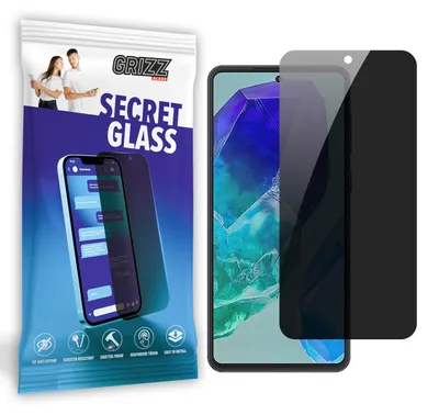 Zdjęcie produktu dla Szkło prywatyzujące GrizzGlass SecretGlass dla Samsung Galaxy M55