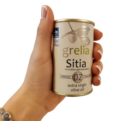 Zdjęcie produktu dla Oliwa z oliwek Grecka extra virgin Grelia Sitia 0,2% 100 ml