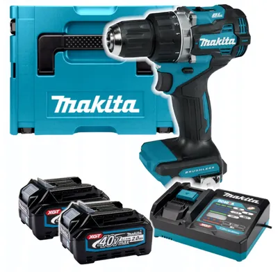 Obrázek produktu pro Makita DF002GA201, Šroubovací pistole, Rukojeť pistole, 1/2", Černá, Modrá, Bezkartáčový, 2200 ot/min