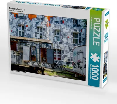 Produktbild von Calvendo Fassadenkunst - I 1000 Teile Puzzle quer 640x480mm, Hoffmann Klaus; 7361136