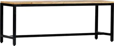 Obrázok produktu pre vidaXL Lavica do jedálne 120 cm Masívne hrubé mangové drevo