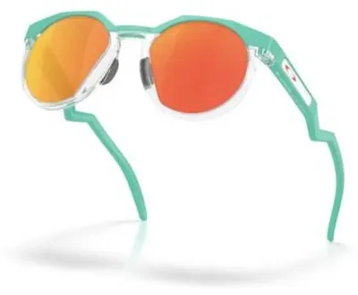Immagine prodotto di Occhiali da sole Oakley HSTN, unisex, color celeste, lenti Prizm Ruby