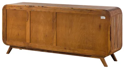 Produktbild von MASSIVMOEBEL24 Sideboard Sheesham 173x40x75 hellbraun lackiert MAILAND #102
